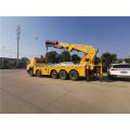 HOWO rear 3 axles folding arm crane